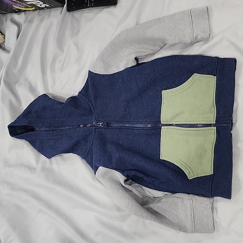 Toddler boys zip hoodie